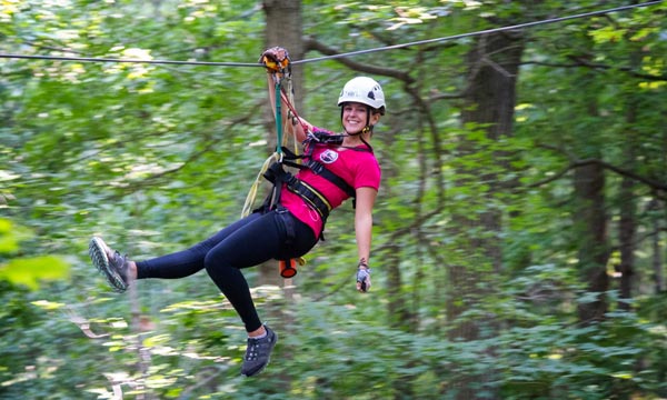 Shawnee Bluffs Canopy Tours Zip Line